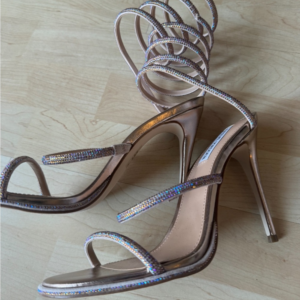 Steve Madden rhinestone heels - Picture 3 of 4
